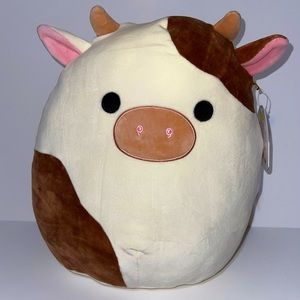 Squishmallows Ronnie the Cow 12" Stuffed Plush